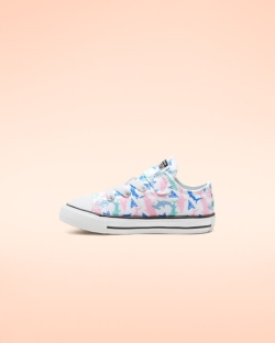 Converse Shark Bite Easy On Chuck Taylor All Star Lány Rövidszárú Fehér/Fekete/Menta | XIVEKRH-HU